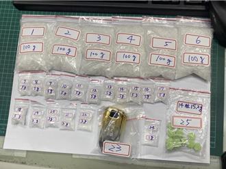 中和警連兩天破獲喪屍煙彈 查獲毒駕及毒品分裝場