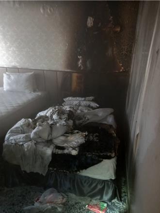 台中停業飯店「無人客房」突竄燒 起火點太詭異