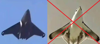 大陸6代實驗機來自雨燕？錯了! AI圖誤導大量網路新聞  