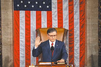 美新國會開議 強生驚險連任議長