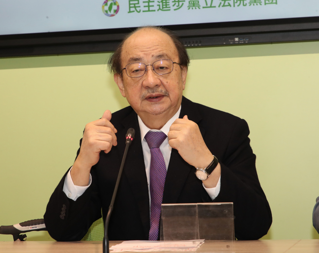 民進黨團總召柯建銘。（資料照／劉宗龍攝）