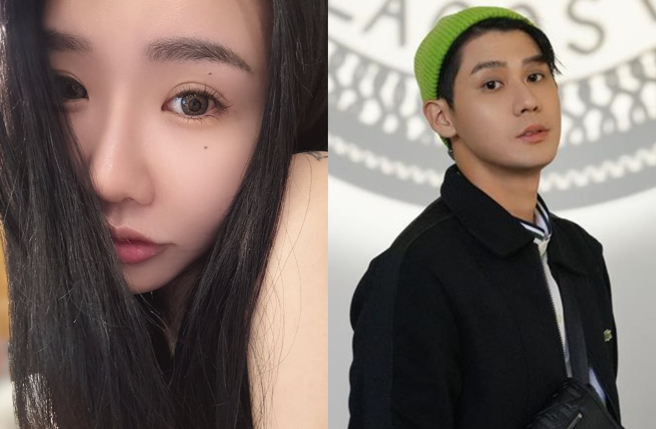 许允乐和李玉玺恋情曝光后，首次透过社群平台发声。（图／许允乐IG、晴空鸟提供）