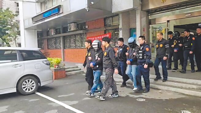 基隆杀人弃尸案的嫌犯3日全数到案。（翻摄照片／张志康基隆传真）