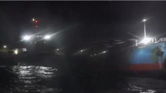 蒙古籍货轮逼近新北石门2.6浬  海巡主动查处！主机故障已离航