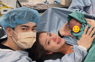 欧阳妮妮晒「一家三口合照」当妈首发声！泛泪曝儿子小名