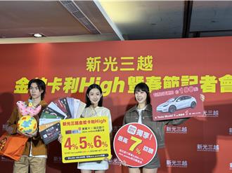 林家正當宣傳大使 新光三越新春檔期拚124億元