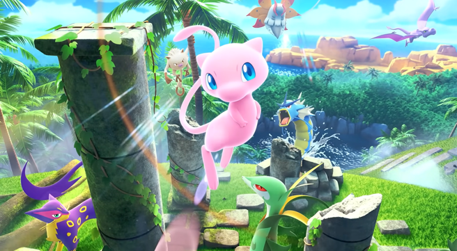 2024年12月推出「幻游岛」，让许多玩家争相收集。（图片来源/《Pokémon Trading Card Game Pocket》官方网站）