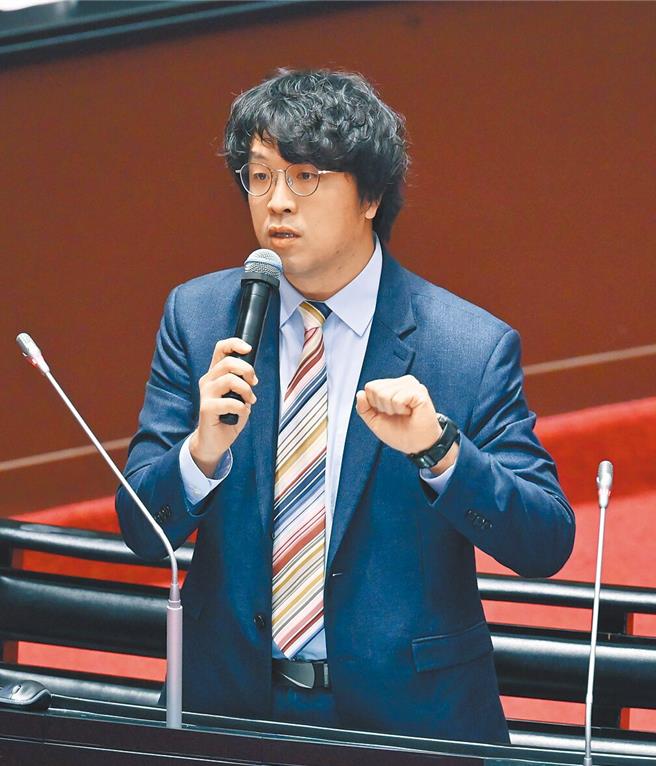 民进党立委沈伯洋。（本报资料照片）