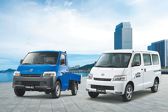 TOYOTA TOWN ACE囊括国产轻型商用车近64%市占率。（和泰汽车提供）