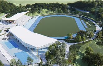 有助選手心情平靜 基隆田徑場跑道選定1顏色