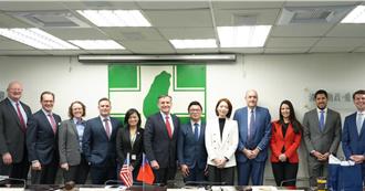 「雷根總統基金會」執行長來訪  民進黨提在野黨意圖刪減國防預算