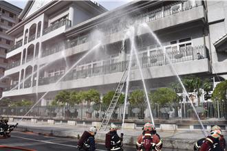 新北消防春節演練 強化電動車起火救災