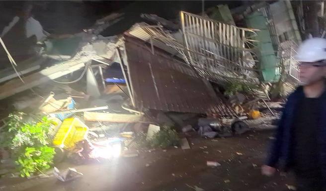 三重建案施工导致民宅倒塌，莘圣建设总经理承诺赔偿、设信托。（本报资料照）