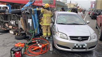 2車駕駛都超過70歲  路口相撞釀3長者受傷