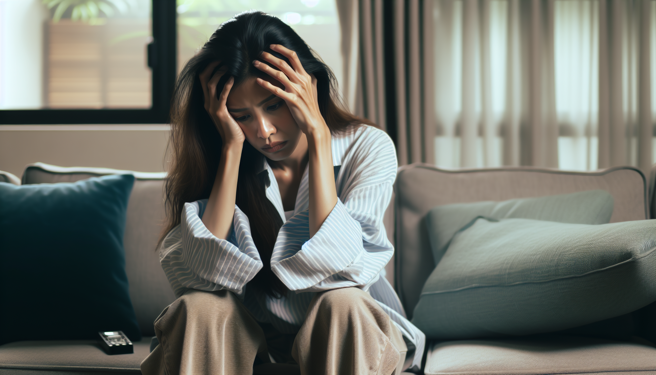 渣夫言语霸凌竟然是有了外遇，4宝人妻气炸！被赶出家门怒斩孽缘，诉请离婚获准。（示意图、与本案无关／AI生成）