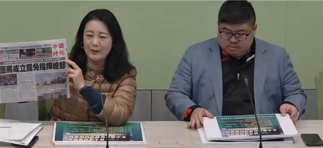 民进党团表示，覆议案要充分对话，不要沦为表决院，蓝白到底怕什么？连询答都不敢。（摘自民进党团直播）