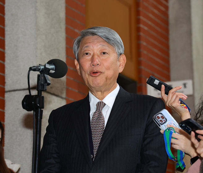 立法院经济委员会，经济部长郭智辉（见图）于会前受访。（图／刘宗龙摄）