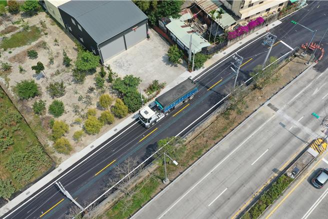 中区水资源分署表示，未来民眾可从国道6号下东草屯交流道，在玉屏路口迴转往鸟嘴潭人工湖。（民眾提供／杨静茹南投传真）