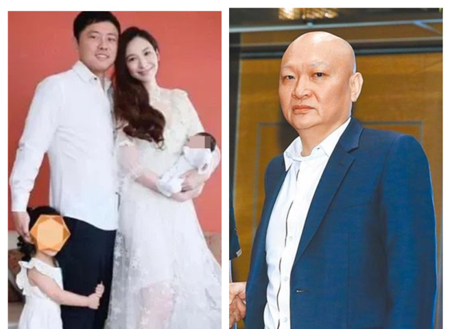 传出林秉文(右图)飞到日本投靠「塞班赌王」，亦即艺人吴佩慈的未婚夫纪晓波(左图)。（合成图／中时资料照、翻摄自吴佩慈微博）