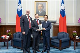 川普將上任  賴清德接見美智庫重申「落實和平4大支柱」