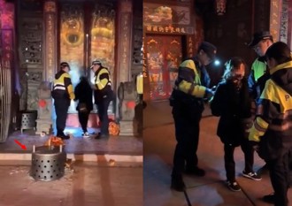 白沙屯拱天宫深夜遭砸场 庙方大气：不追究、原谅她