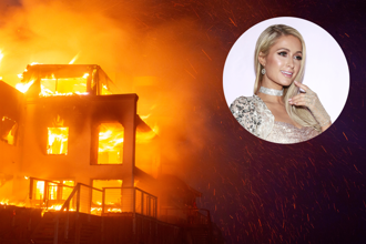 洛杉矶野火》「看电视见自家豪宅烧光」 好莱坞名媛希尔顿崩溃