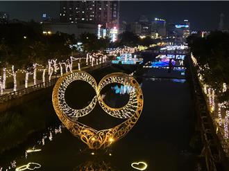 屏東燈節萬年溪燈區搶先開箱 3大燈區加光雕令人目不轉睛