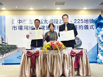 臺中市場用地BOT案 簽約完成 共投資6.2億，引領多元經濟發展
