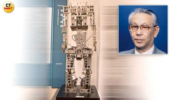 日本早稻田教授加藤一郎，1973年開發出雙足能行走的「WABOT-1」。（圖／翻攝自早稻田大學官網）