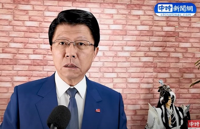 国民党立委谢龙介。（取自中时新闻网影片）