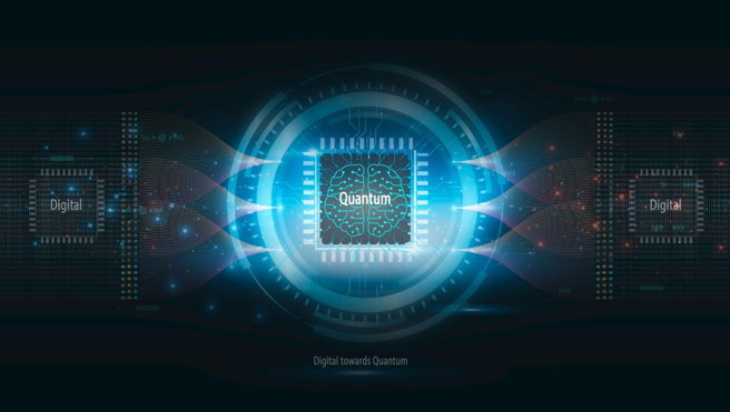 量子电脑问世时间，意外掀起华尔街大战。（示意图/达志影像/shutterstock）
