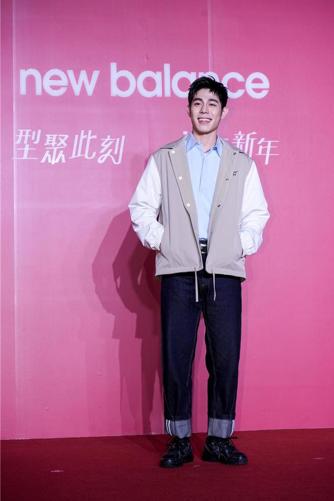 詹怀云出席运动品牌新年活动。（罗永铭摄）