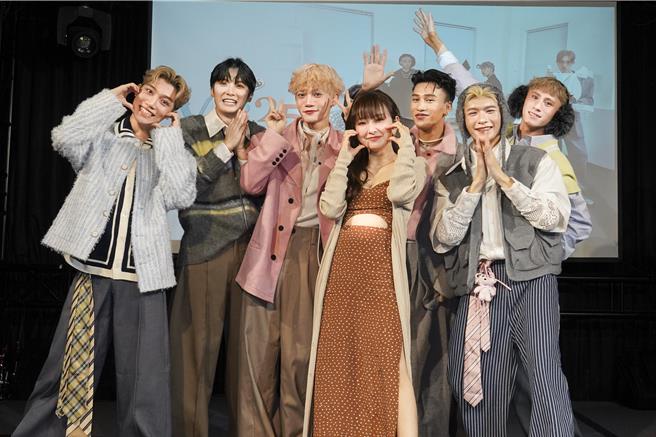 爱纱9日现身记者会力挺VERA发片。（踢帕娱乐提供）