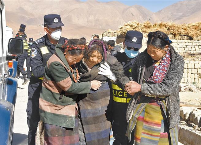 中共中央政治局常委会9日召开，会中研究部署西藏定日抗震救灾事宜。（新华社）