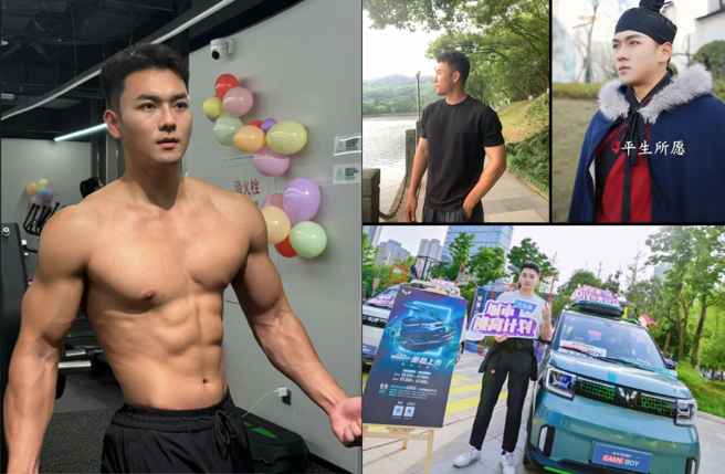 杨泽琪赴泰拍戏失联10天，过程中与妈妈视讯被发现眼角有伤。（图／微博 古德牟寧）