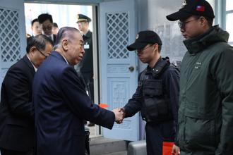 軍人之友社榮譽理事長李棟樑桃園地區敬軍 關懷官兵