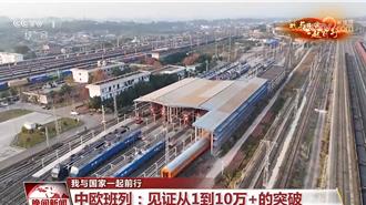 從筆電到5萬多種商品  中歐班列見證從1到10萬＋的突破