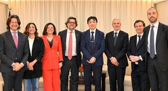 沈有忠接见义大利议员访团  盼深化台义伙伴关系