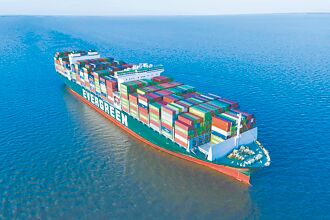 貨櫃三雄上月營收 年增6成