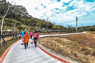湖口後花園 觀星夕照藍帶完工