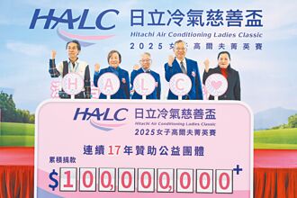 日立冷氣慈善盃 高球賽開打