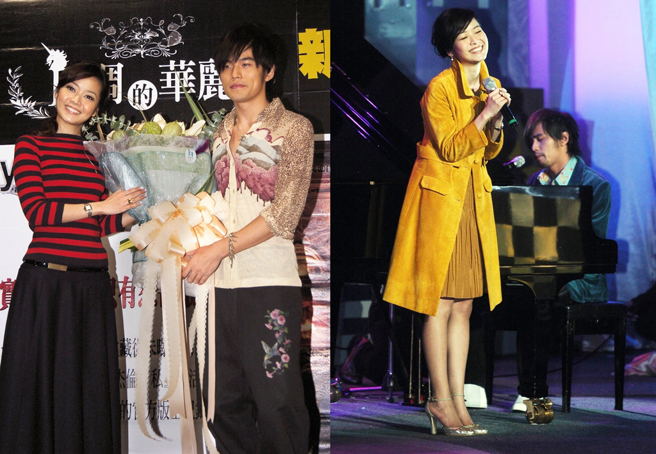 周杰伦、侯佩岑恋情公开1年多后就分手。（图／中时资料照）