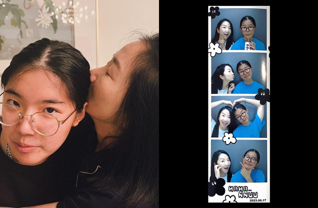 陶晶莹报平安说目前没事，只是手机常收到警报。（图／翻摄自lillian_the_ninja IG）