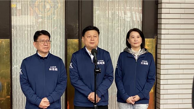 傅昆萁喊话覆议案今日完成表决，后续处理总预算案，务必在21日会期结束前通过。（国民党团提供）