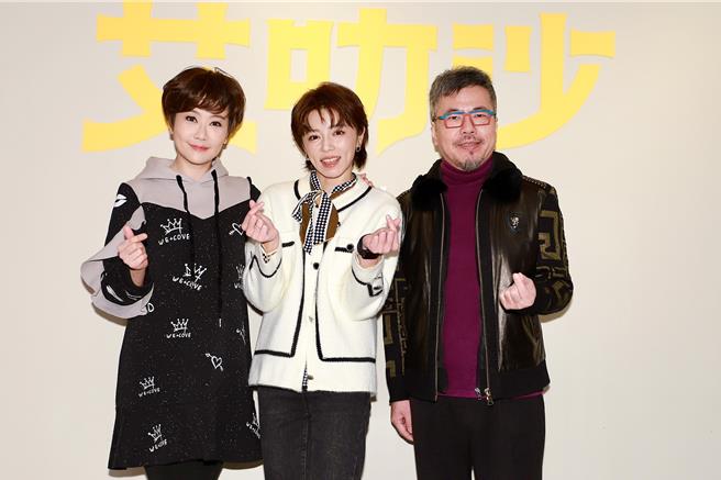 寇乃馨（左起）、王瞳、黄国伦。（民视提供）