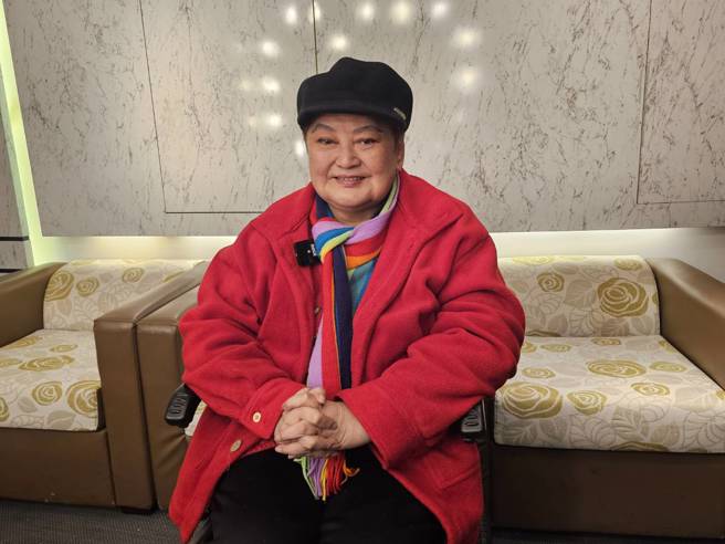 孔兰薰首露面分享洗肾最新病况。（记者游定刚拍摄）