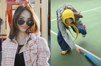 球場大媽結交「新朋友」竟是蔡依林！ 驚險仆街畫面全放送