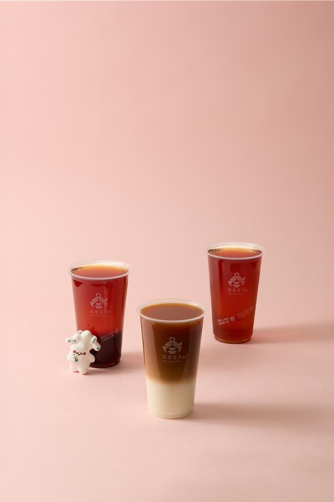「白浪春禾Bai Lang Chun He」新推「瑰密系列」饮品，以玫瑰为重点基础，推出「瑰密红茶」、「瑰密鲜奶茶」及「瑰密冷露」3款风味饮品。（白浪春禾Bai Lang Chun He提供）