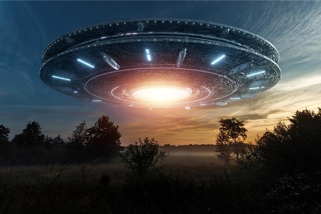 图为「不明飞行物」（UFO）示意图。（shutterstock／达志）