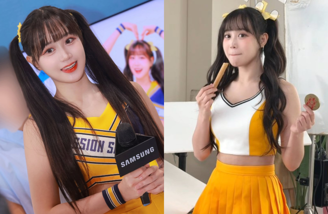 边荷律片场偷吃蛋卷被抓包。（图／IG@yuling34）